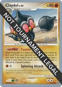 Claydol | 2008 (Dylan Lefavour) | 15/106 | Normal | World Championship Decks Claydol | 2008 (Dylan Lefavour) | 15/106 | Normal | World Championship Decks