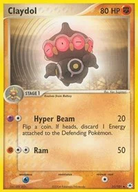 Claydol | 31/101 | Reverse Holofoil | Hidden Legends