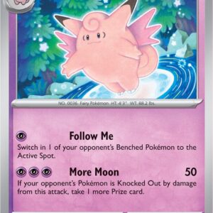 Clefable 036/165 Reverse Holofoil SV: Scarlet & Violet 151 Clefable 036/165 Reverse Holofoil SV: Scarlet & Violet 151
