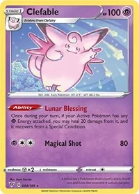 Clefable | 064/185 | Reverse Holofoil | SWSH04: Vivid Voltage