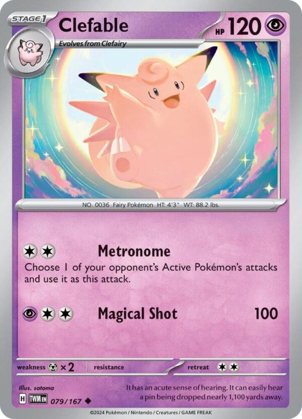 Clefable 079/167 Normal SV06: Twilight Masquerade