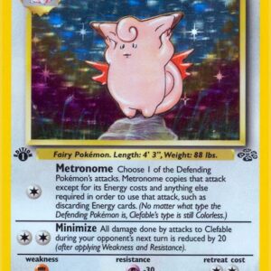 Clefable (1) 01/64 Unlimited Holofoil Jungle