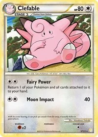 Clefable | 3/123 | Holofoil | HeartGold SoulSilver