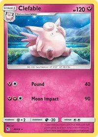 Clefable | 40/68 | Normal | Hidden Fates