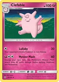 Clefable | 89/145 | Reverse Holofoil | SM - Guardians Rising Clefable | 89/145 | Reverse Holofoil | SM - Guardians Rising