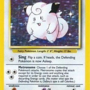 Clefairy 005/102 Holofoil Base Set Clefairy 005/102 Holofoil Base Set