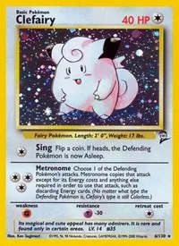 Clefairy | 006/130 | Holofoil | Base Set 2