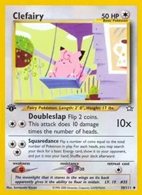 Clefairy | 030/111 | Unlimited | Neo Genesis