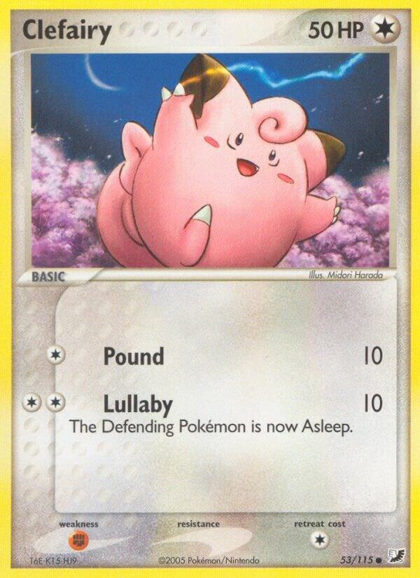 Clefairy 53/115 Normal Unseen Forces
