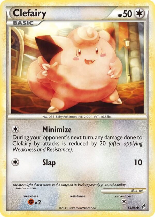 Clefairy 54/95 Normal Call of Legends Clefairy 54/95 Normal Call of Legends