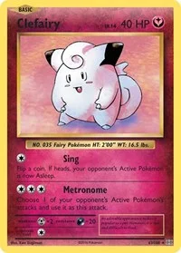 Clefairy | 63/108 | Holofoil | XY - Evolutions