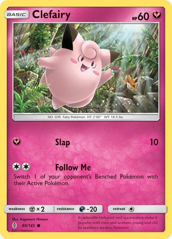 Clefairy 88/145 Normal SM – Guardians Rising