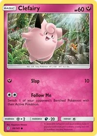 Clefairy | 88/145 | Reverse Holofoil | SM - Guardians Rising Clefairy | 88/145 | Reverse Holofoil | SM - Guardians Rising