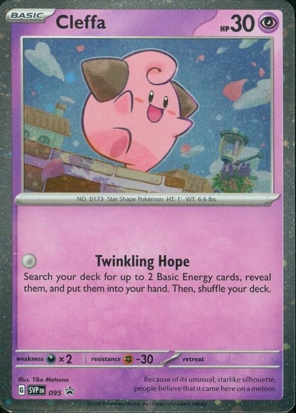 Cleffa 095 Holofoil SV: Scarlet & Violet Promo Cards