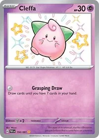 Cleffa | 150/091 | Holofoil | SV: Paldean Fates