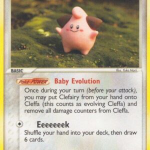 Cleffa 21/115 Reverse Holofoil Unseen Forces