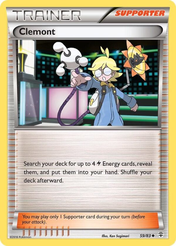 Clemont 59/83 Reverse Holofoil Generations