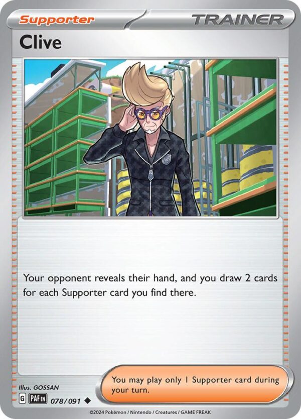 Clive 078/091 Normal SV: Paldean Fates