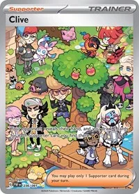 Clive | 236/091 | Holofoil | SV: Paldean Fates
