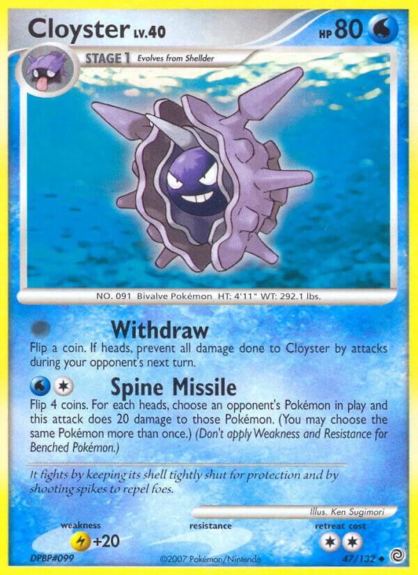 Cloyster 47/132 Normal Secret Wonders