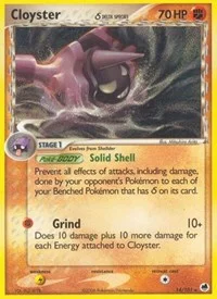 Cloyster (Delta Species) | 14/101 | Reverse Holofoil | Dragon Frontiers