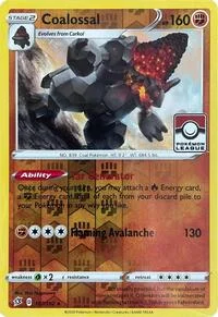 Coalossal | 107/192 (League Promo) | Reverse Holofoil | League & Championship Cards
