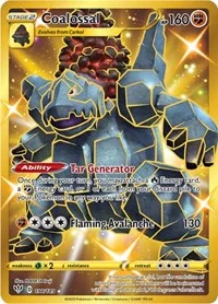Coalossal (Secret) | 198/189 | Holofoil | SWSH03: Darkness Ablaze
