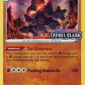 Coalossal SWSH024 (Prerelease) [Staff] Holofoil SWSH: Sword & Shield Promo Cards