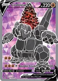 Coalossal V (Full Art) | 173/185 | Holofoil | SWSH04: Vivid Voltage