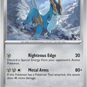 Cobalion 066/086 Holofoil SV: Black Bolt Cobalion 066/086 Holofoil SV: Black Bolt