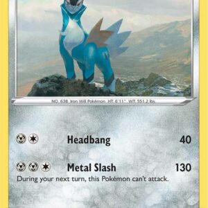 Cobalion 114/198 Reverse Holofoil SWSH06: Chilling Reign Cobalion 114/198 Reverse Holofoil SWSH06: Chilling Reign