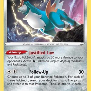 Cobalion 126/195 Reverse Holofoil SWSH12: Silver Tempest Cobalion 126/195 Reverse Holofoil SWSH12: Silver Tempest