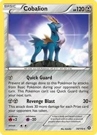 Cobalion | 74/114 | Normal | XY - Steam Siege
