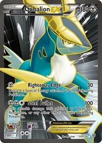 Cobalion EX (133 Full Art) | 133/135 | Holofoil | Plasma Storm Cobalion EX (133 Full Art) | 133/135 | Holofoil | Plasma Storm