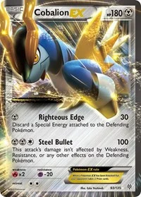 Cobalion EX | 93/135 | Holofoil | Plasma Storm