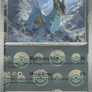 Cobalion (Poke Ball Pattern) 066/086 Holofoil SV: Black Bolt
