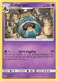 Cofagrigus | 100/214 | Reverse Holofoil | SM - Lost Thunder