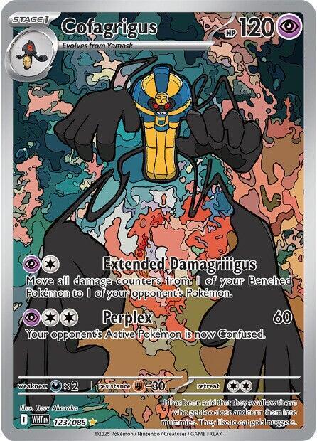 Cofagrigus 123/086 Holofoil SV: White Flare Cofagrigus 123/086 Holofoil SV: White Flare