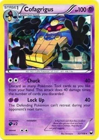 Cofagrigus | 52/108 (Cracked Ice Holo) | 052/108 | Holofoil | Deck Exclusives