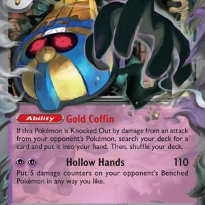 Cofagrigus ex 076/182 Holofoil SV04: Paradox Rift