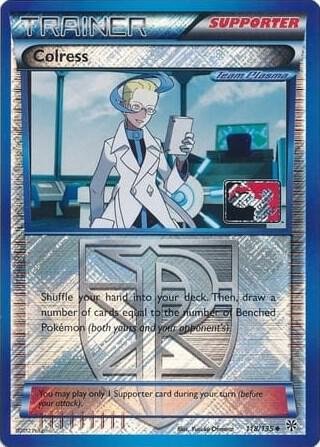 Colress 118/135 (League Promo) Reverse Holofoil League & Championship Cards