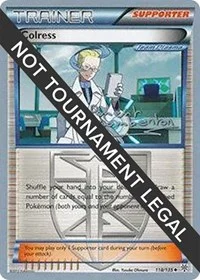 Colress | 2013 (Clement Lamberton) | 118/135 | Normal | World Championship Decks