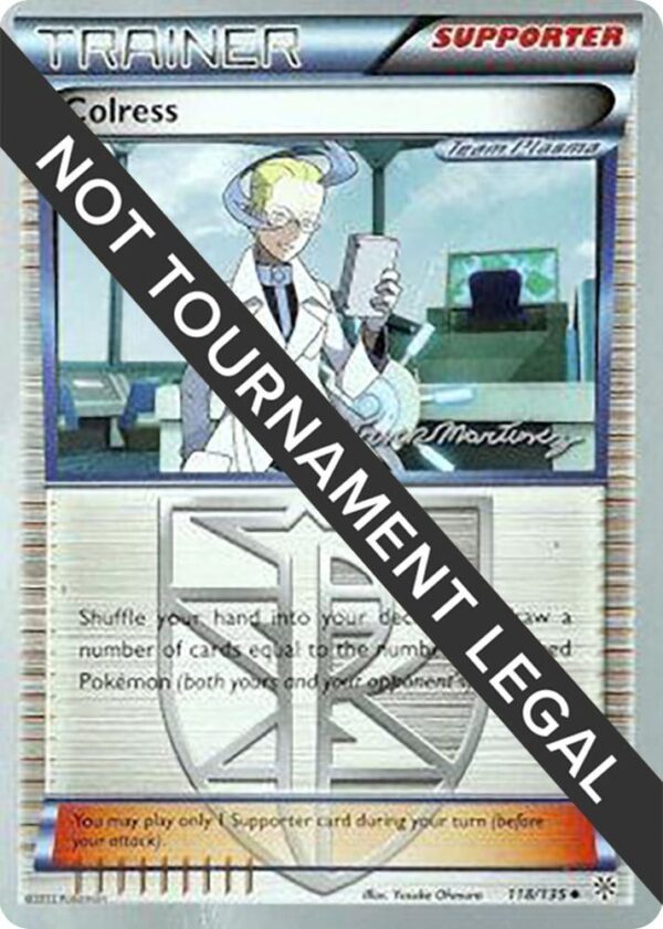 Colress 2015 (Patrick Martinez) 118/135 Normal World Championship Decks