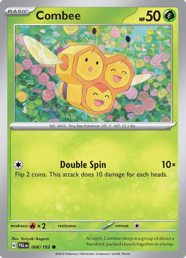 Combee 008/193 Normal SV02: Paldea Evolved Combee 008/193 Normal SV02: Paldea Evolved