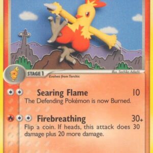 Combusken 031/100 Reverse Holofoil Crystal Guardians Combusken 031/100 Reverse Holofoil Crystal Guardians