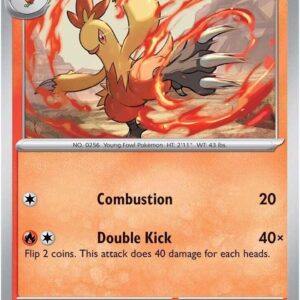 Combusken 041/182 Reverse Holofoil SV10: Destined Rivals