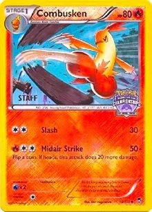 Combusken | 13/111 (Arena Cup Championships) [Staff] | 013/111 | Reverse Holofoil | League & Championship Cards