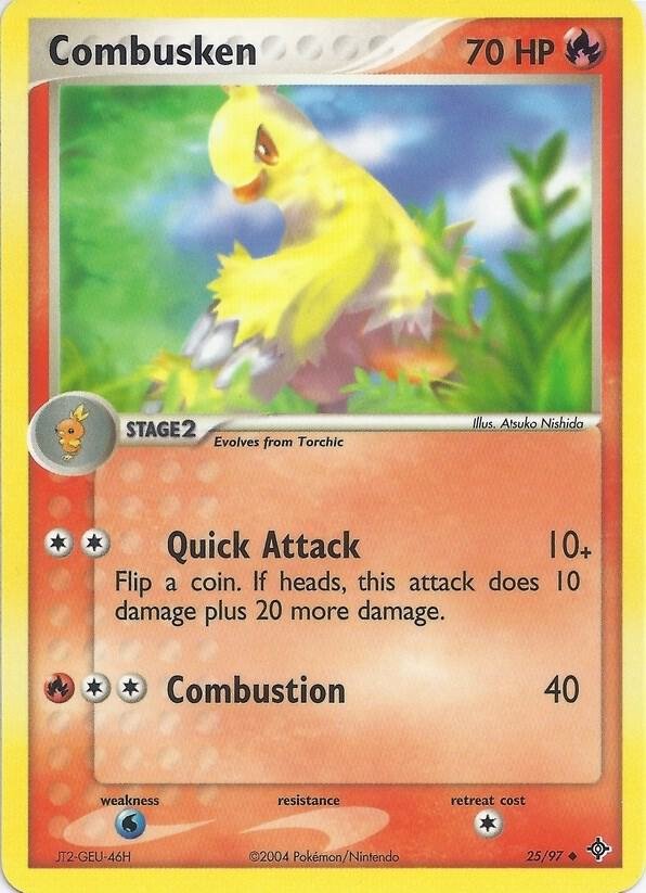 Combusken 25 Normal EX Battle Stadium