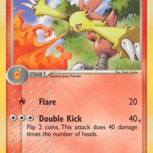 Combusken 27/109 Reverse Holofoil Ruby and Sapphire