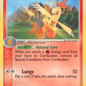Combusken 28/109 Reverse Holofoil Ruby and Sapphire